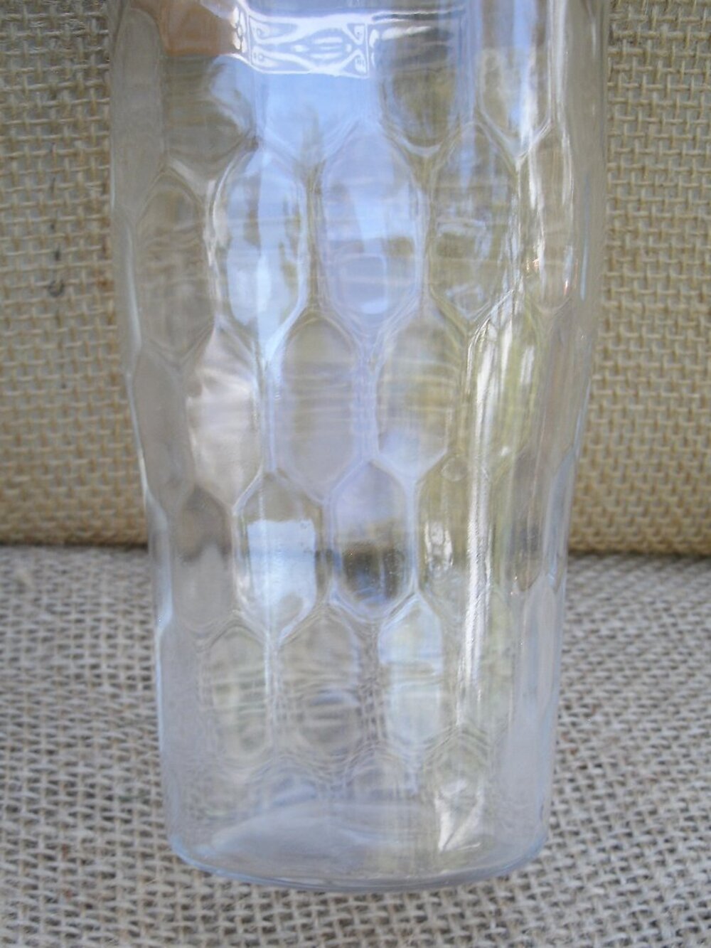 Vintage West Virginia Glass Optic 22K Gold Drink Glass Set of 3 - Picture 8 of 15